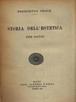   Storia dell'estetica per saggi