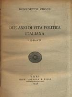   Due anni di vita politica italiana (1946-47)