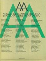   Annali dell'architettura italiana contemporanea 1986/1987