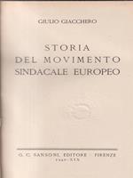   Storia del movimento sindacale europeo