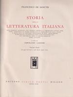   Storia della letteratura italiana