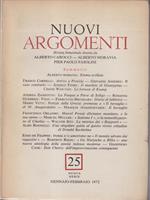   Nuovi argomenti annata completa 1972 - n. 25,26,27,28,29-30