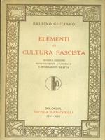 Elementi di cultura fascista