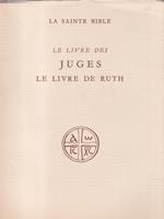 Le livres des Juges le livre de Ruth