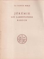   Jeremie les lamentations baruch