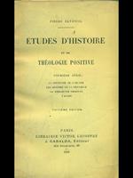   Etudes d'histoire et de theologie positive