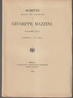   Scritti editi ed inediti di Giuseppe Mazzini vol XLVI