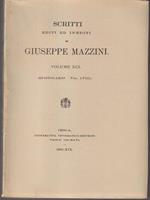   Scritti editi ed inediti di Giuseppe Mazzini vol XCI