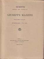   Scritti editi ed inediti di Giuseppe Mazzini vol LXXXV