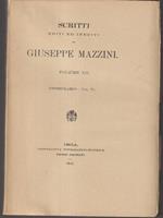   Scritti editi ed inediti di Giuseppe Mazzini vol XII