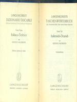 Langenscheidt dizionario tascabile parte prima. Italiano - Tedesco