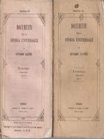 Documenti per la storia universale (1 volume in 2 tomi)