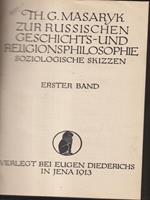 Zur russischen Geschichts- und Religionsphilosophie. Soziologische Skizzen. 2 voll