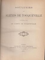 Souvenirs de Alexis de tocqueville publies