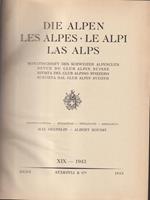 alpen les alpes le alpi las alps - XIX 1943