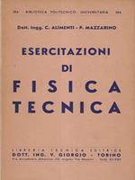 Esercitazioni di fisica tecnica