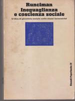 Ineguaglianza e coscienza sociale. L'idea di giustizia sociale nelle classi lavoratrici