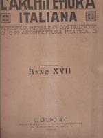 L' Architettura italiana anno XVII 1922