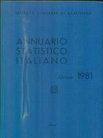 Annuario statistico italiano. Edizione 1981