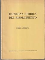 Rassegna storica del risorgimento anno LXIV - fascicolo IV - ottobre-dicembre 1977