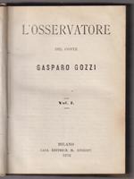 L' osservatore del conte 2vv