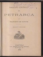 Saggio critico sul Petrarca