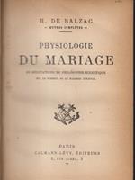 Physiologie du mariage