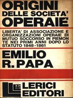 Origini delle società operaie