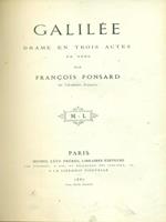 Galilèe Drame en troies actes