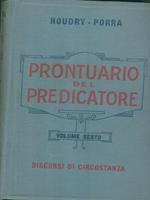   Prontuario del predicatore vol. VI - Discorsi di circostanza