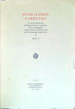  Studi classici e orientali - XLVI - 2
