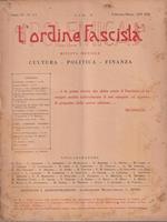 L' ordine fascista febbraio/marzo 1927