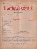 L' ordine fascista. Agosto 1926