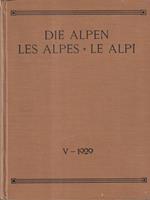 Die Alpen, Les Alpes, Le Alpi Vol. V - 1929