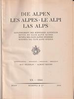 Die Alpen - Les Alpes - Le Alpi - Las Alps vol XX 1944