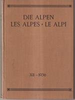 Die Alpen - Les Alpes - Le Alpi - Las Alps vol XII 1936
