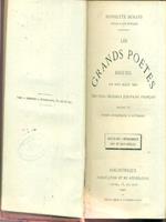 Les grands poetes recueil des plus beaux vers des plus célèbres écrivains français