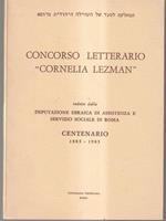 Concorso letterario ''Cornelia Lezman''