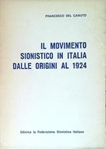 Il movimento sionistico in Italia dalle origini al 1924