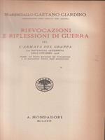 Rievocazioni e riflessioni di guerra III