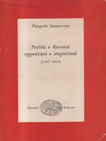 Scritti e discorsi opportuni e importuni