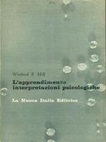 L' apprendimento Interpretazioni psicologiche