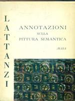 Annotazioni sulla pittura semantica