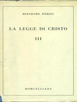 La legge di Cristo 3vv