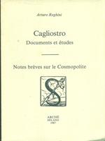 Cagliostro. Documents et études