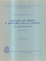 Mistero di Cristo e mistero della Chiesa