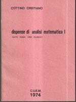 Dispense di analisi matematica I