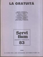 Servitium n. 83 - Serie III - La gratuità
