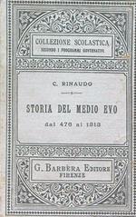 Storia del Medioevo dal 476 al 1313