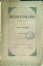 Il Belgio e l'Olanda dal 1789 al 1852